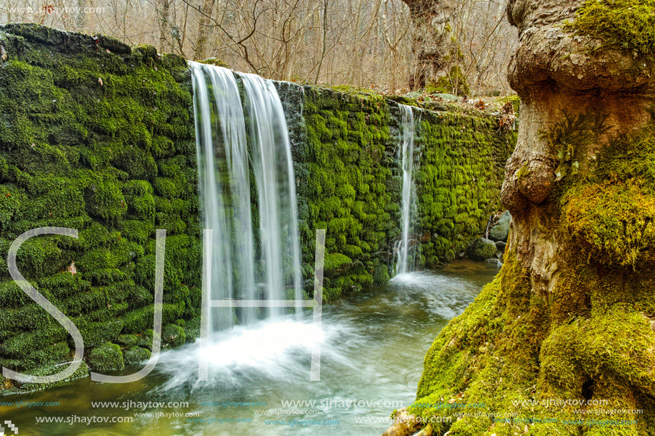 Waterfall on Crazy Mary River, Belasitsa Mountain, Bulgaria
